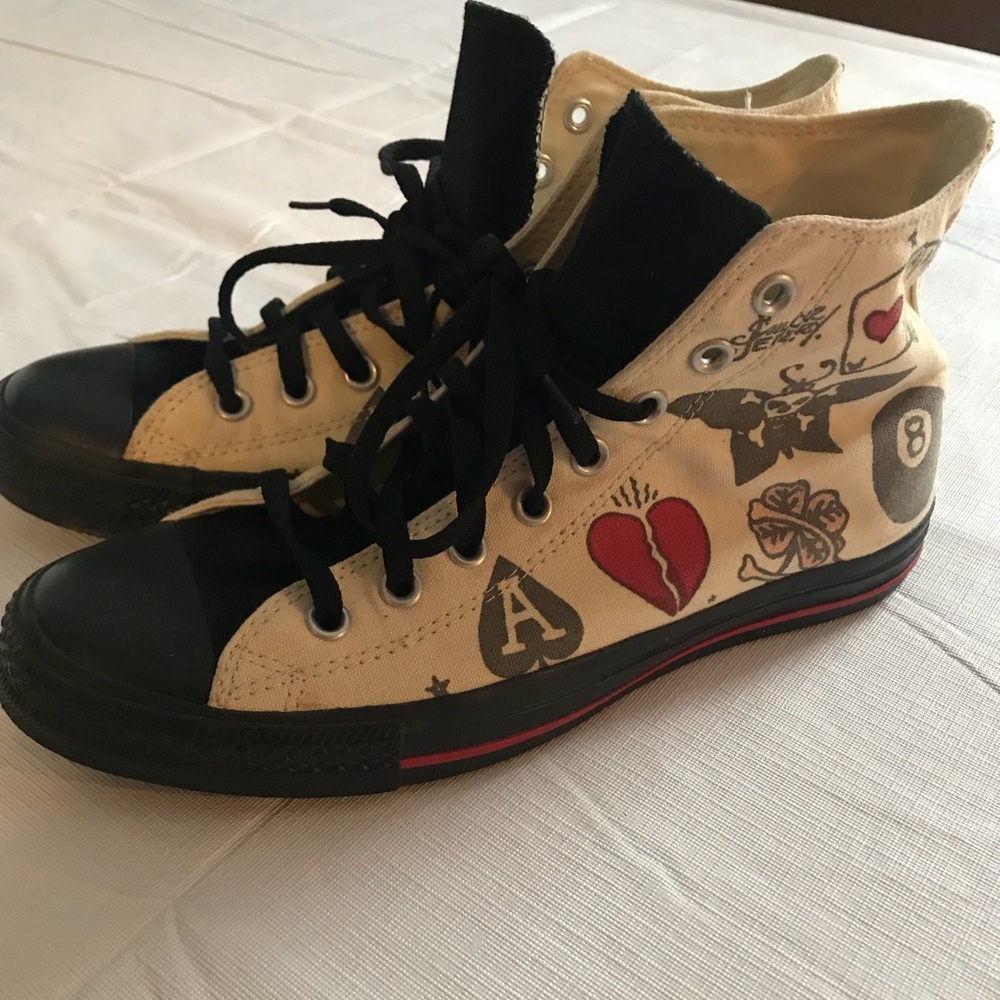 Sailor Jerry Converse Size 9